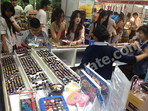 ร้าน ABC Chocolate ในงาน Thailand Mega Show 2013